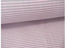 Ringelbündchen rosa grau Ringel 